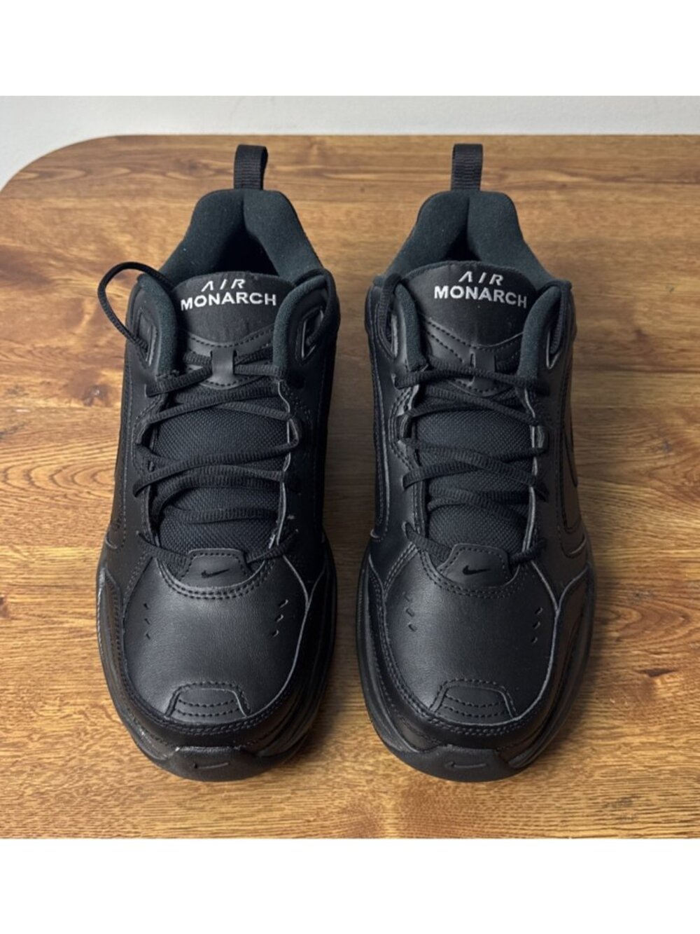 Nike Men's Air Monarch IV Training Shoe Black Size 12